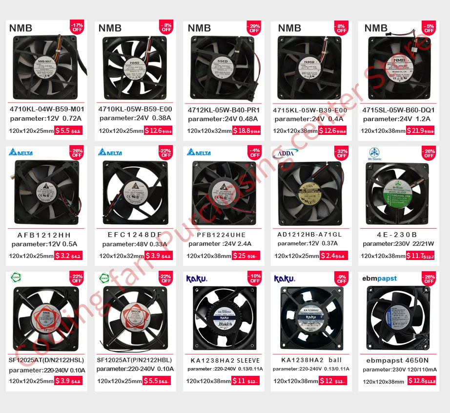 4710KL-04W-B59 NMB новый оригинальный аутентичный 24 В 0.38A 12025 вентилятор охлаждения