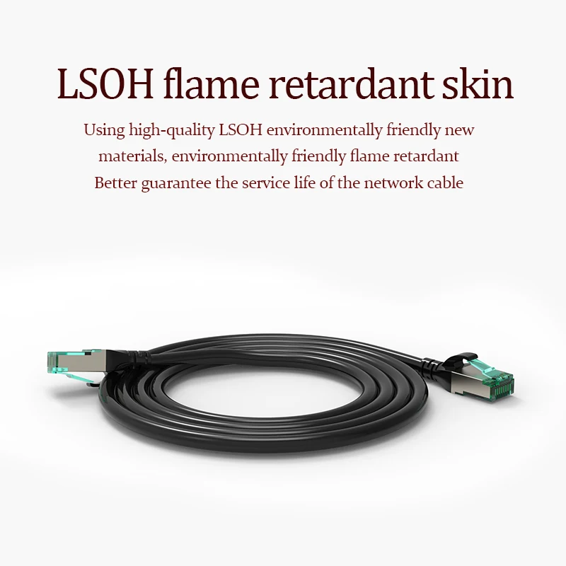 10G Ethernet RJ45 Cat7 Patch Cord Network Cat 7 Patch Lead Cable Snagless Shielded LSZH 10m 15m 20m 25m 30, ethernet cable