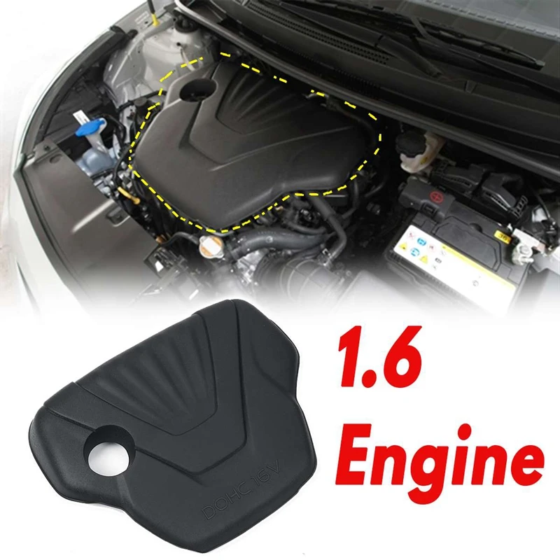 Engine Cover Protection Cap 29240-2B810 for Kia RIO Hyundai Solaris Creta IX25 Sonata Tucson 1.6 Car Accessories | Автомобили и