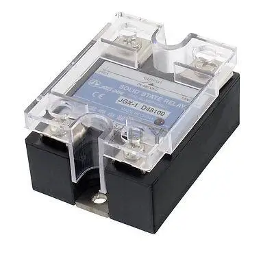 

JGX-1 D48100 DC to AC Panel Mount Solid State Relay 100A 3-32VDC 24-480VAC
