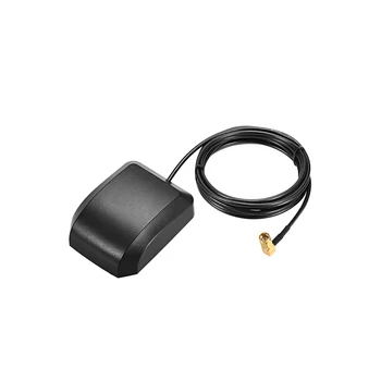 

uxcell 1 Pcs GPS Beidou Active Antenna SMA Male Plug 90-Degree 34dB Aerial Connector Cable with Magnetic Mount 5 Meters Wire