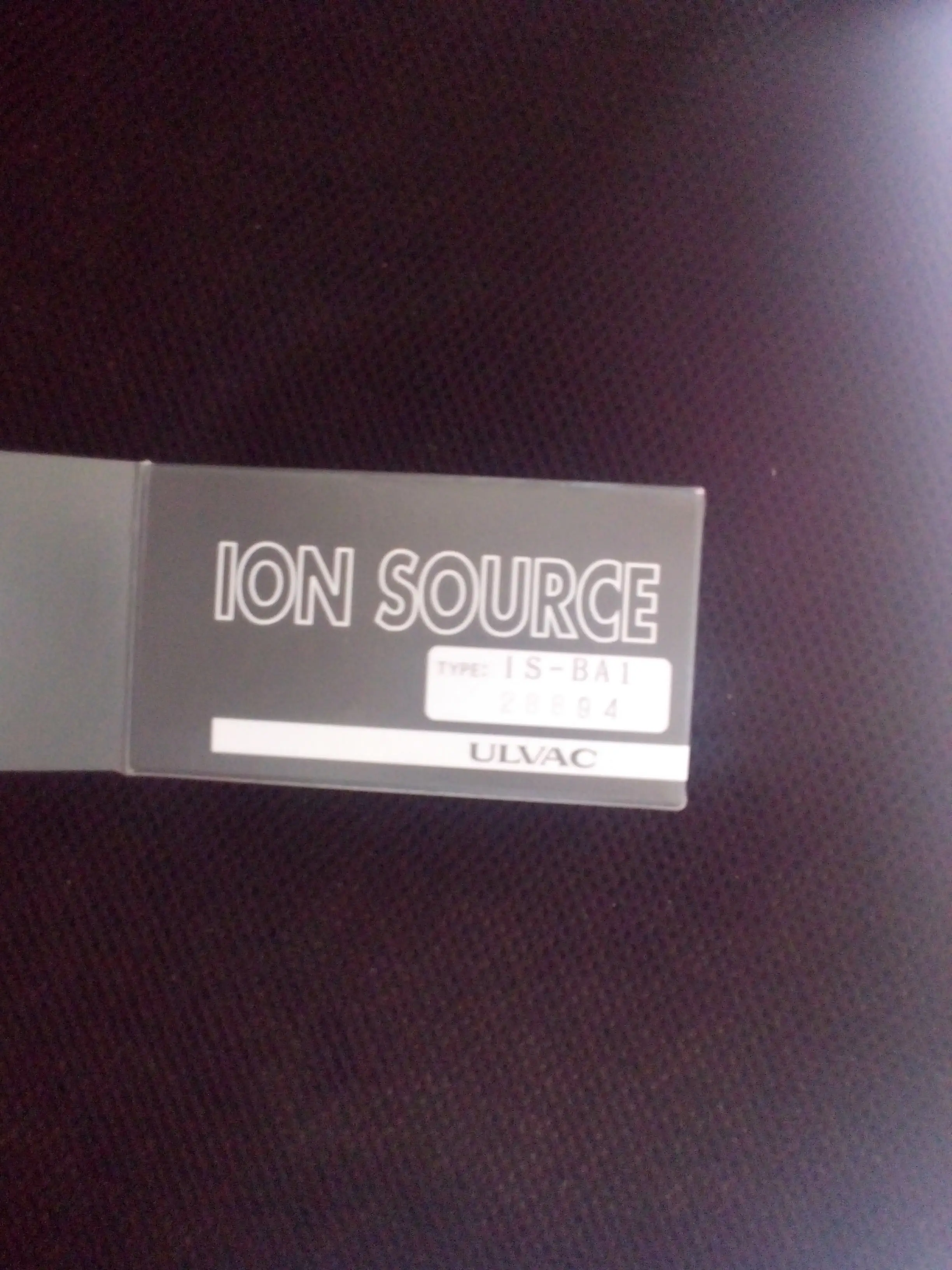 ULVAC ION SOURCE IS-BA1 真空センサー ULVAC ION SOURCE IS-BA1 真空センサー