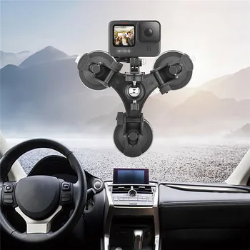 

Car Holder Suction Cup Sucker Adapter Driving Recorder for Gopro Hero 9 Sports Camera Accessories