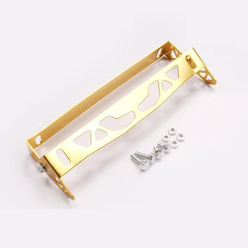 1Piece New Multi Color Universal Aluminum Car JDM Styling License Plate Frame Frame Tag Holder Power License Plate Frames