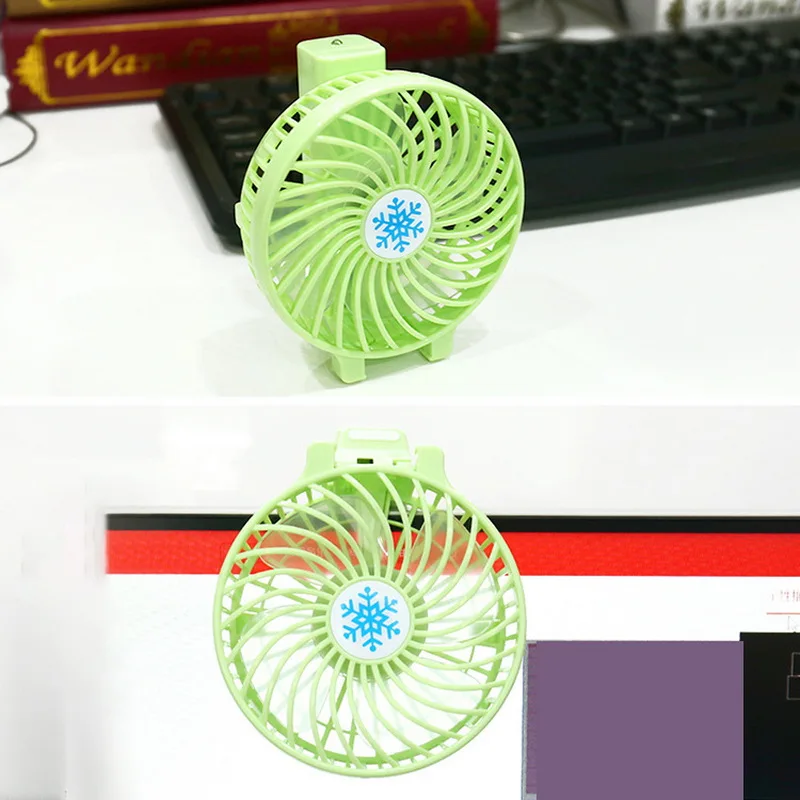 Мини-портативный вентилятор кулер Ручной usb зарядка маленький настольный вентилятор перезаряжаемый ABS Портативный для офиса на открытом воздухе бытовой путешествий