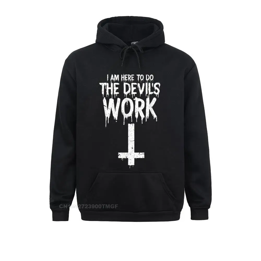 Summer I am Here To Do The Devils Work Shirt Funny Satanic T-Shirt__19998 Sweatshirts Thanksgiving Day Hoodies Long Sleeve for Women Wholesale Sweatshirts I am Here To Do The Devils Work Shirt Funny Satanic T-Shirt__19998black