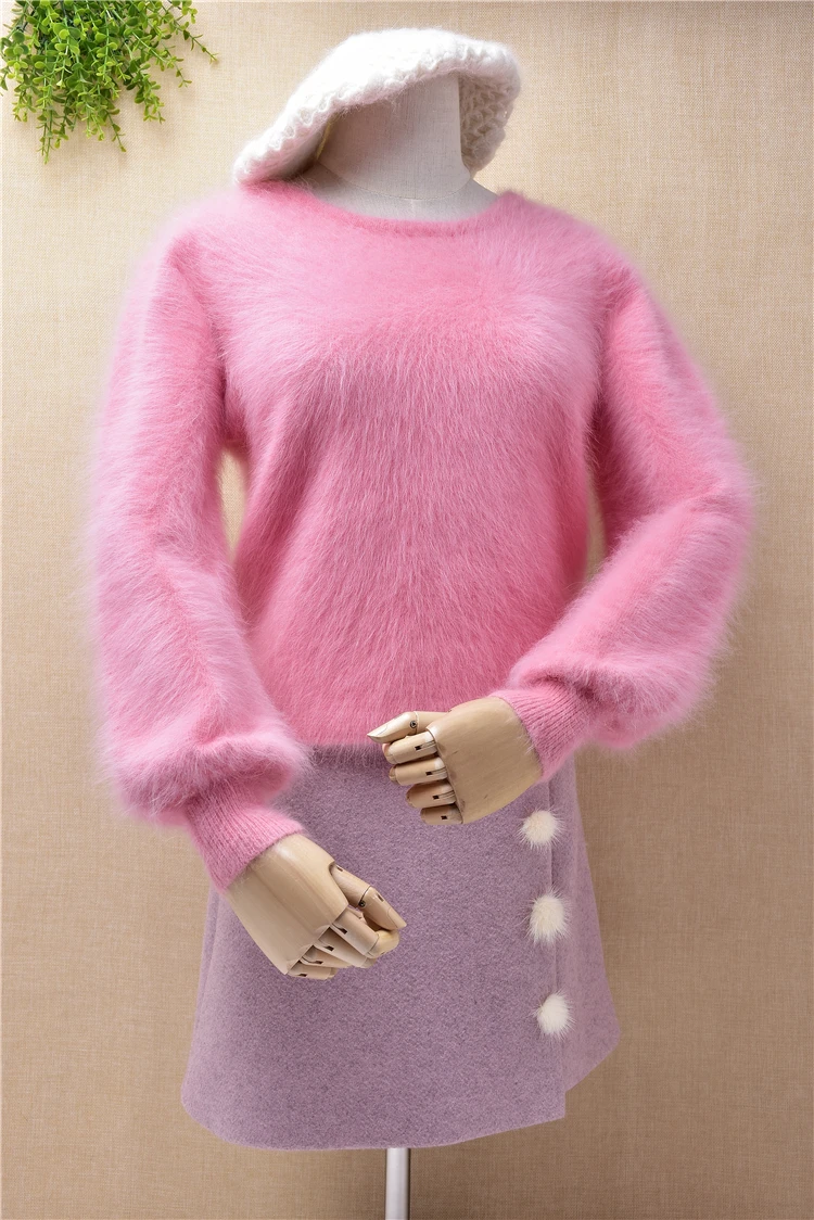 Mink Cashmere knitted slim Jumper 