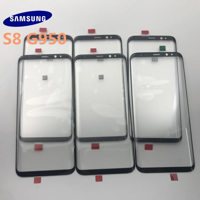 samsung Galaxy S8 G950 G950F полный корпус чехол задняя крышка Передний экран стекло объектив+ средняя рамка полные части+ Инструменты