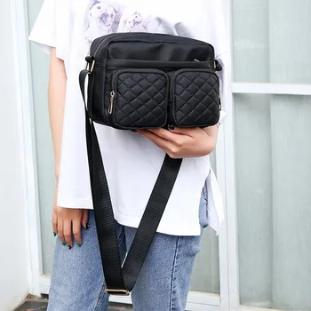 

Waterproof Nylon Handbag Women Fashion Travel Crossbody Shoulder Bag Canvas Female Casual Totes Large Ladies Messenger Bags New