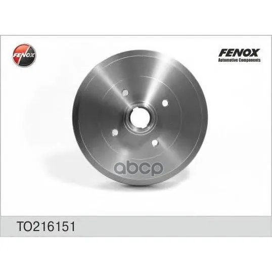 Барабан Тормозной Vw Golf 3/Polo Зад. Fenox To216151 FENOX арт. TO216151