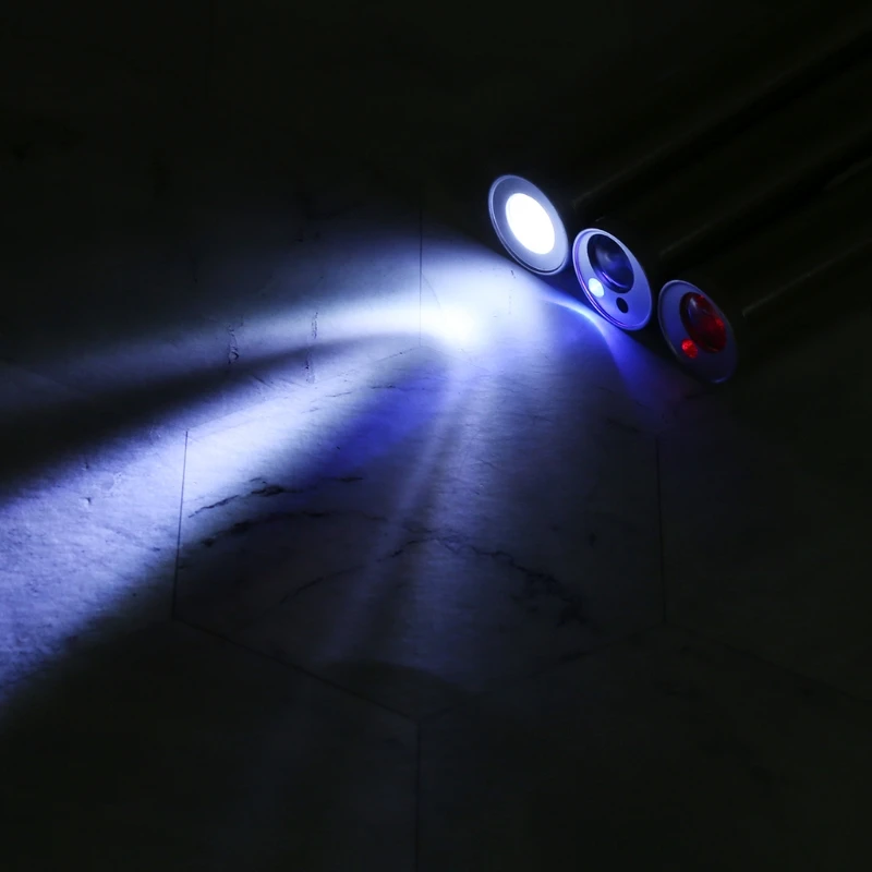 3in1 USB LED Flashlight UV Torch Emergency Lamp Outdoor Cash Currency Detector |