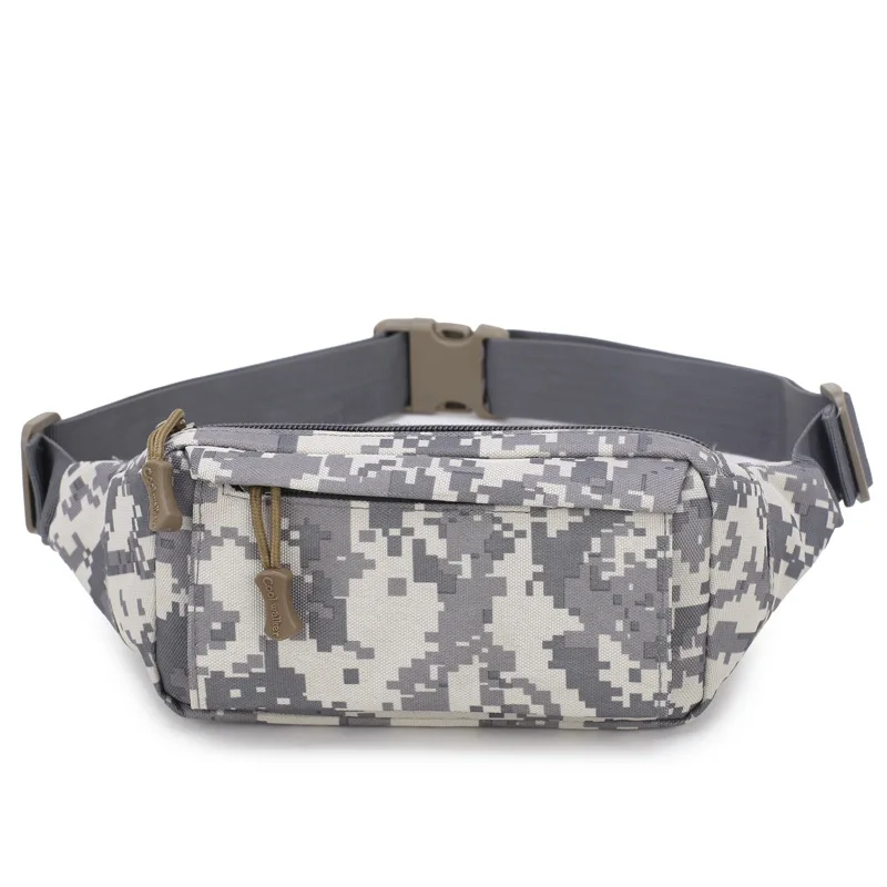 

New Men's Casual Waist Packs Fashion Camouflage Fanny Bag Waterproof High Quality Shoulder Bags Travel Phone Belt Bag