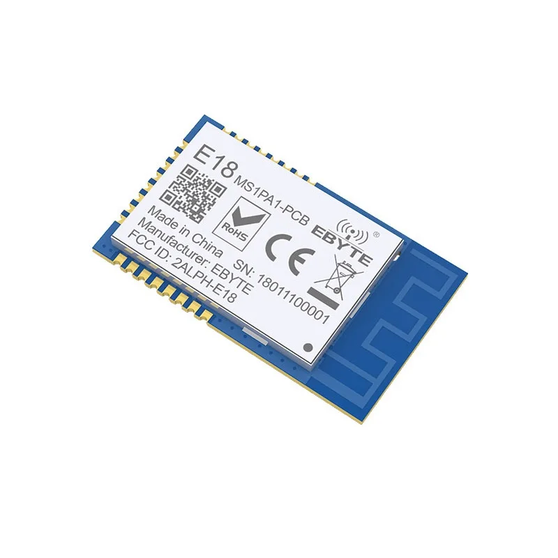 E18-MS1PA1-PCB Zigbee IO CC2530 PA 2,4 ГГц 100 мВт PCB антенна IoT uhf беспроводной приемопередатчик и приемник радиочастотный модуль