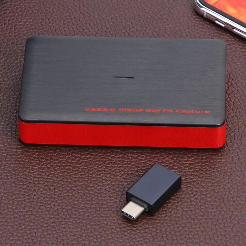 

HDMI Game Capture Card Grabber USB3.0 1080P 60fps recorder for Video Live Streaming supports PS2/PS3/PS4/XBOX/ONE/360