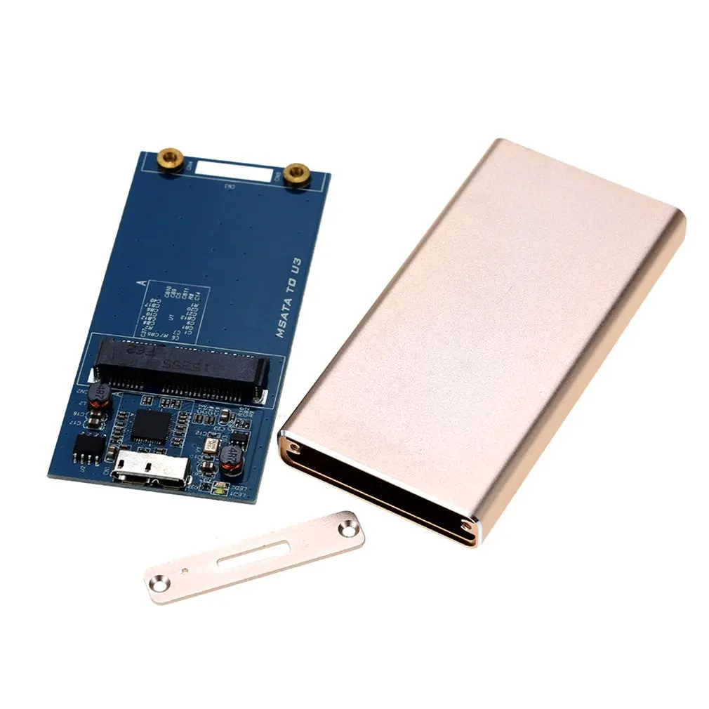 23M10-RTK Msata SSD твердотельный накопитель, предназначенный для всех алюминиевых сплавов 6G высокоскоростной USB3.0 мобильный жесткий диск коробка