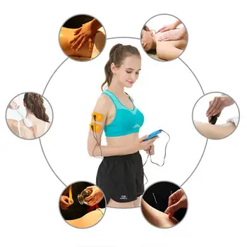 

Dropshipping Acupuncture Electric Digital Therapy Neck Back Machine Massage Electronic Pulse Stimulator for Full Body