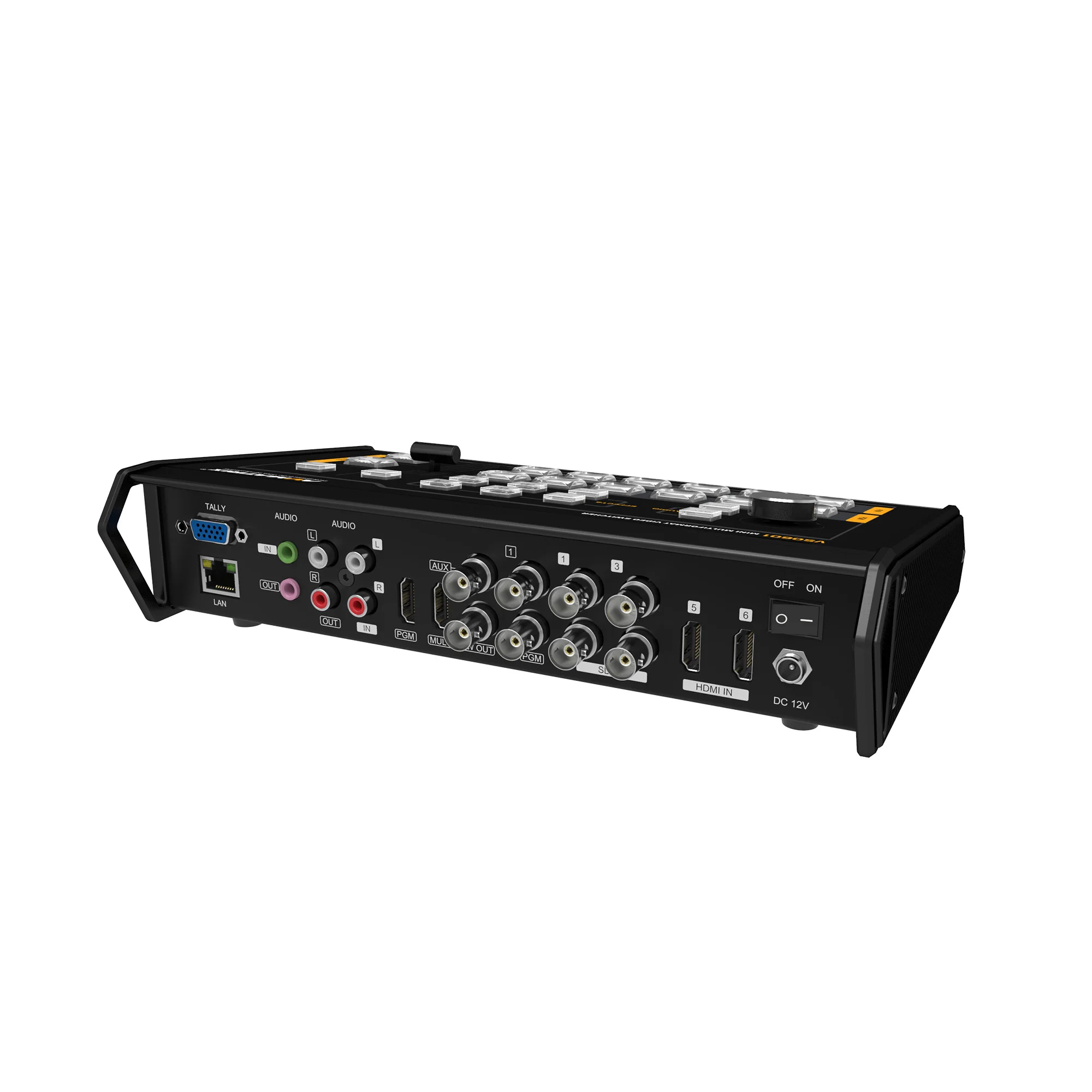 Avmatrix VS0601 мини 6CH SDI/HDMI мультиформатный видео коммутатор с GPIO интерфейсом для системы онлайн