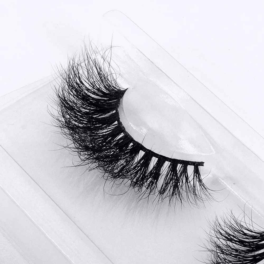 

Wholesale 5d Volume Mink Lashes Strips With Custom Lash Packaging
