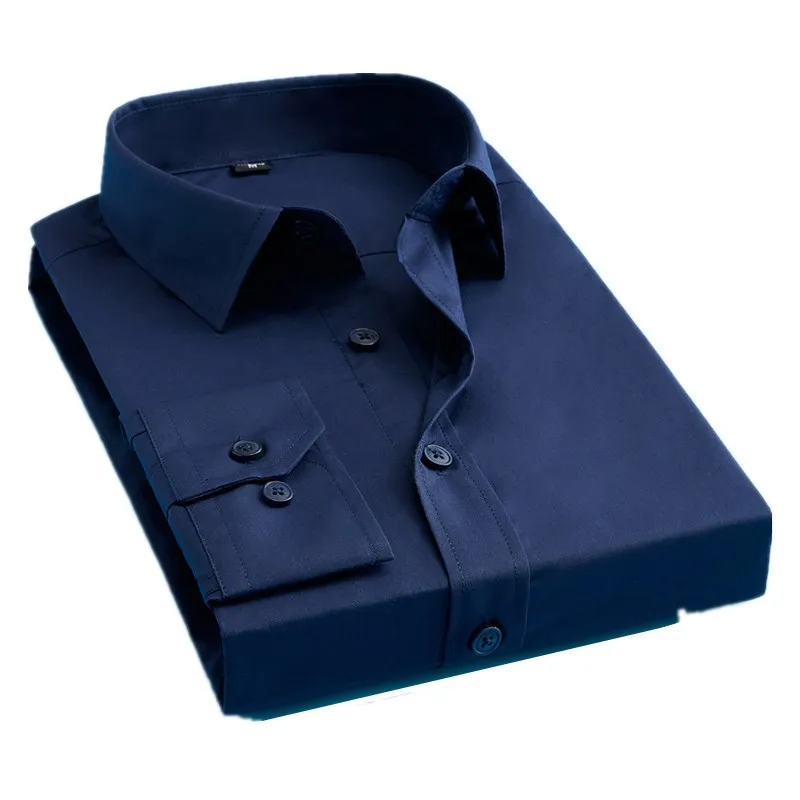 BOLUBAO Brand Men Casual Shirts Fashion Solid Color Shirt Long Sleeve Slim Fit Business Shirts Mens Clothing Male Tuxedo Shirt BOLUBAO Brand Men Casual Shirts Fashion Solid Color Shirt Long Sleeve Slim Fit Business Shirts Mens Clothing Male Tuxedo Shirt