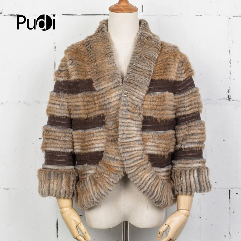 

Pudi CK716-1 real mink fur Tippet pashmina shawl 2017 new winter women genuine mink fur wraps stoles