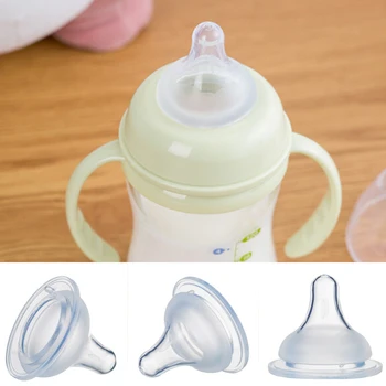 

Anti Flatulence Silicone Wide Neck Natural Nipple for Baby Bottle