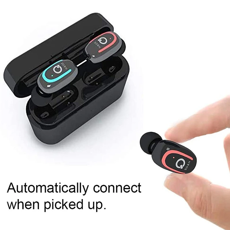 Q26 Bluetooth Headset TWS Bluetooth 5 0 Sweat Proof Stereo Sports Wireless Bluetooth Headset with 500MAh Charging Box