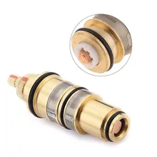 

1PC Brass Replacement Thermostatic Cartridge Shower Mixer Valve Bar Repair Kit Intelligent Thermostatic Valve Core