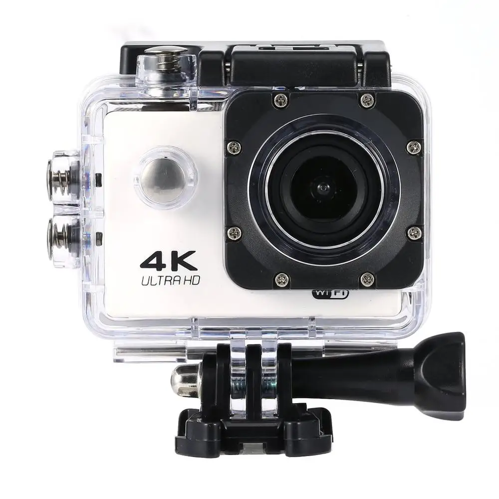 4K Экшн-камера 16MP Vision 3 Подводная Водонепроницаемая камера широкоугольная WiFi Спортивная камера с монтажными аксессуарами комплект