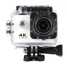 4K Экшн-камера 16MP Vision 3 Подводная Водонепроницаемая камера широкоугольная WiFi Спортивная камера с монтажными аксессуарами комплект