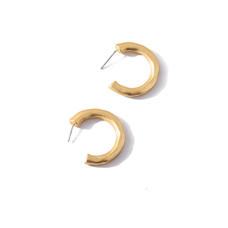 Минималистичные серьги-гвоздики золотого и серебряного цвета с узлом в виде сердечек для женщин, Классические скрученные серьги-гвоздики с завязывающимся узлом, свадебные ювелирные изделия - Окраска металла: TS5009551