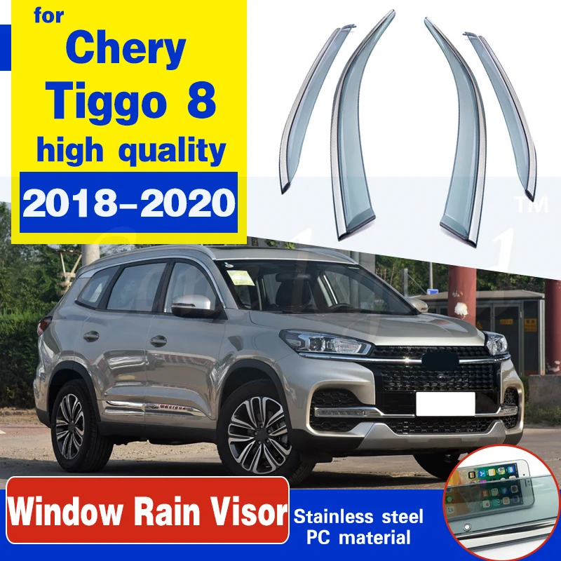 Боковых окон для Защитные чехлы сидений сшитые специально Chery Tiggo 8 2018 2019 2020 окна