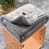 Baby Blankets Newborn Double-deck Warm Flannel Blanket Stroller Coral Fleece Manta Bebe Baby Products New born Baby Swaddle Wrap 1