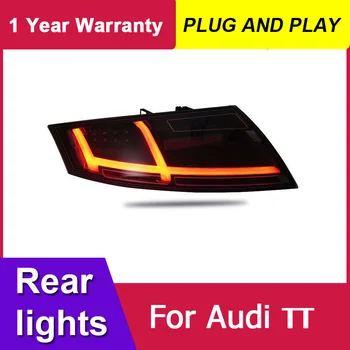 

Car Styling LED Tail Lamp for TT Taillight assembly 2006-2013 for TT Rear Light DRL+Turn Signal+Brake with hid kit 2pcs.