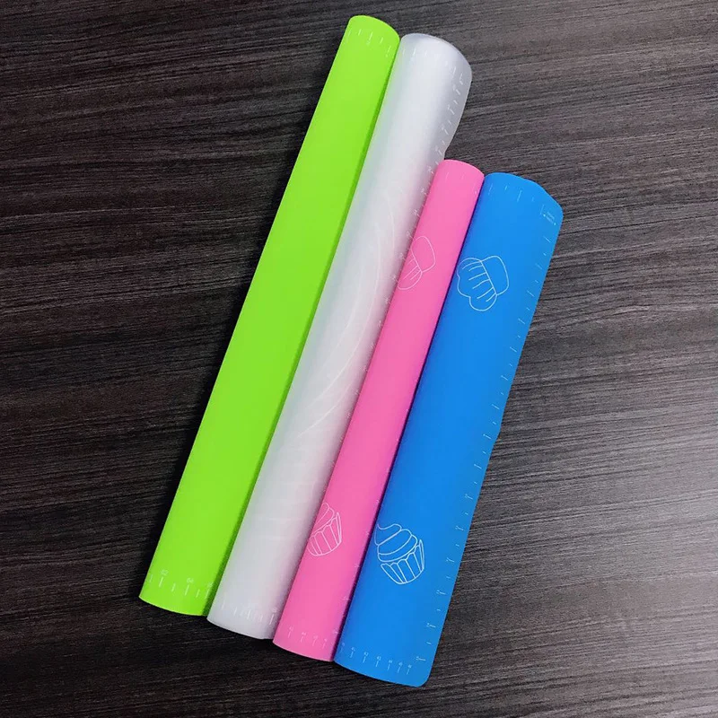 Silicone Dough Mat Bakery Measuring Dough Rolling Pad High-temperature Resistant Kitchen Breadboard Pad