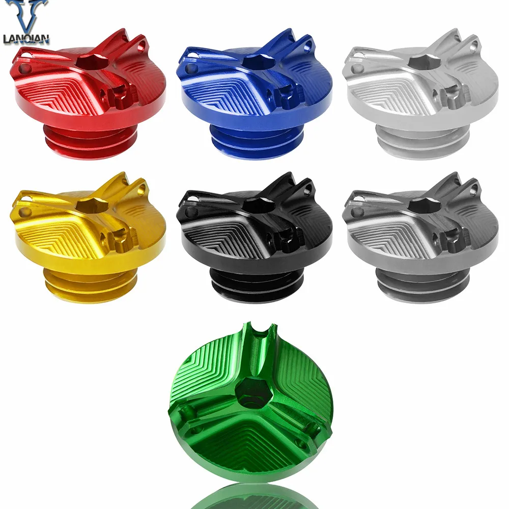 For Suzuki B-KING 2007 2008 2009 2010 Motorcycle Accessories Aluminum Motorbike Engine Oil Cup Plug Sump Cap Cover Engine Moto
