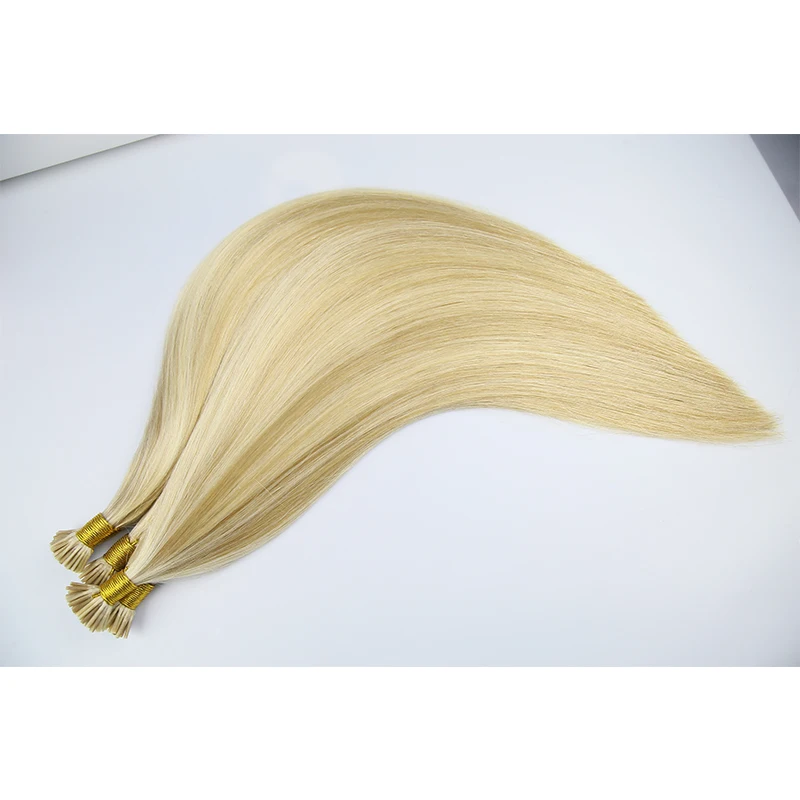 Piano Color 18P613 Fusion I-tip Hair Extensions Straight Virgin Keratin I Tip Hair Pre Bonded Human 1g/pc