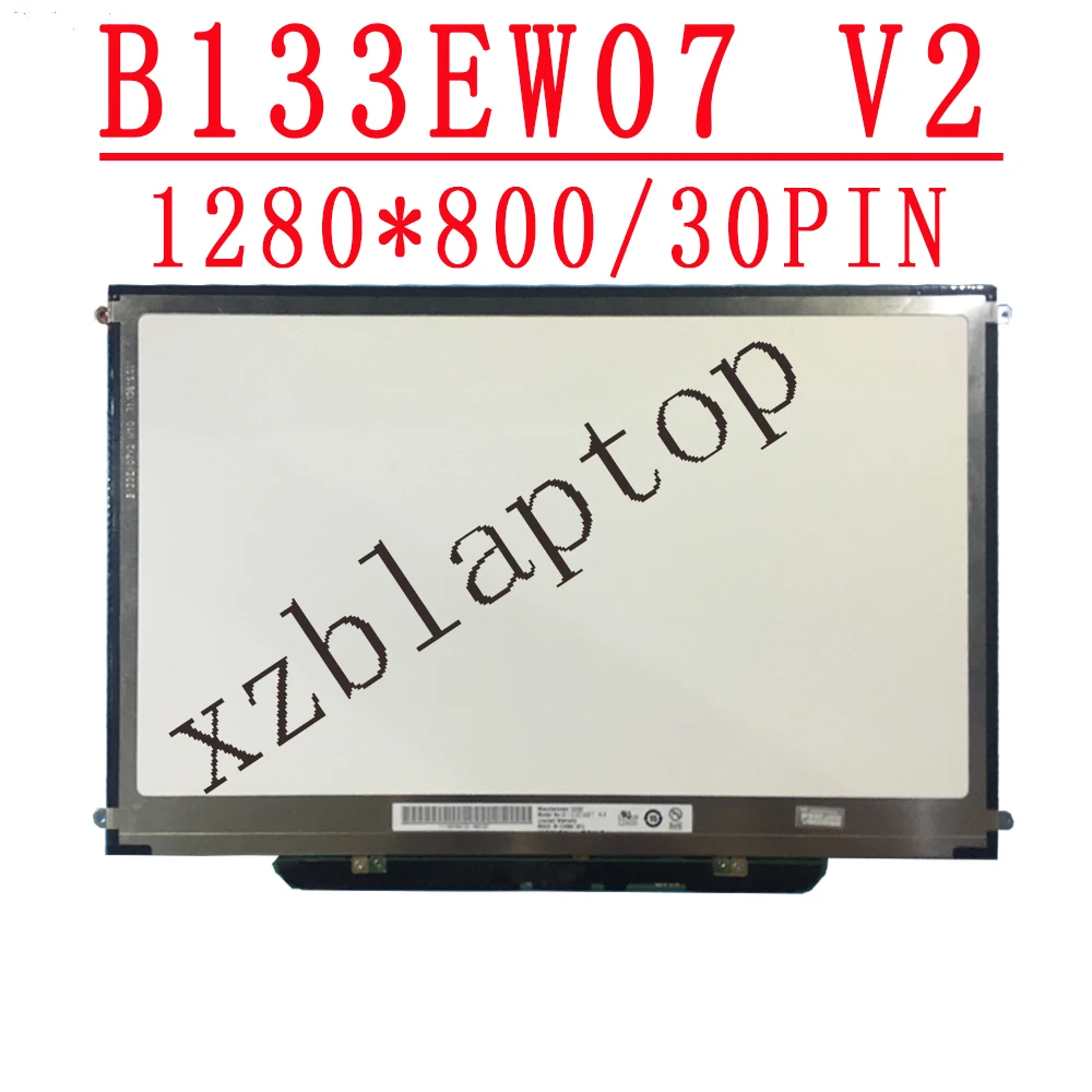 ЖК-экран B133EW07 V2 для ноутбука 13 3 дюйма светодиодный 1280*800 HD 30pin | Компьютеры и офис