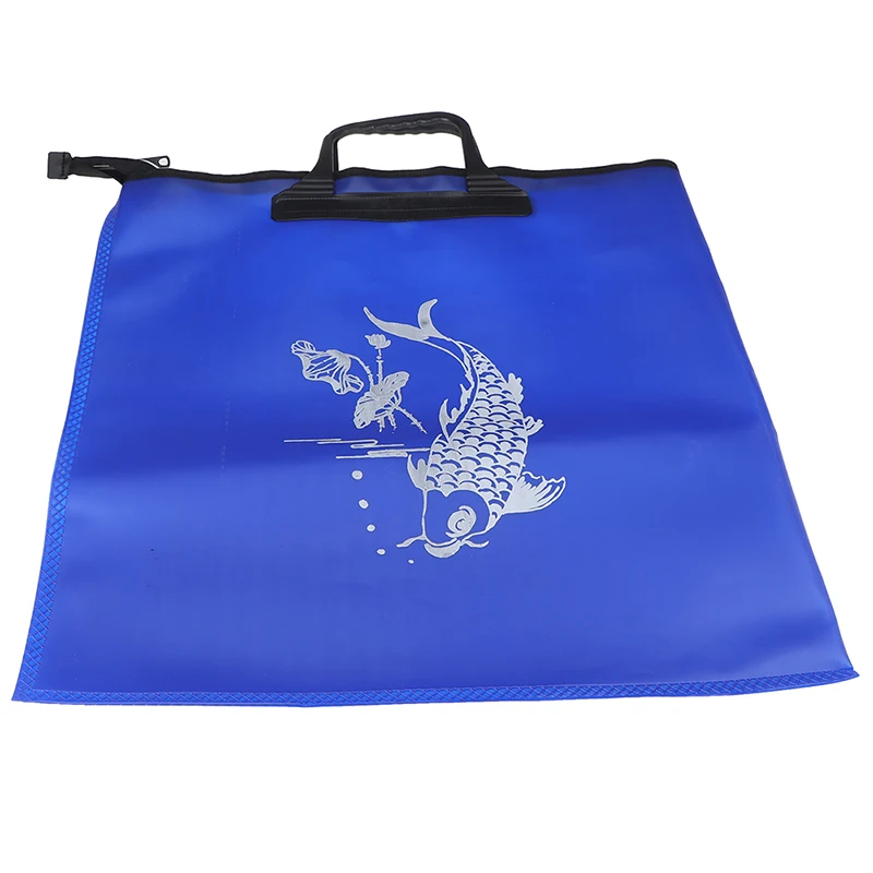 2 Sizes Portable Folding Bucket EVA Foldable Fishing Bag Outdoor Fishing Water Tank Fish Wear Bucket Fish Care Gear Bag