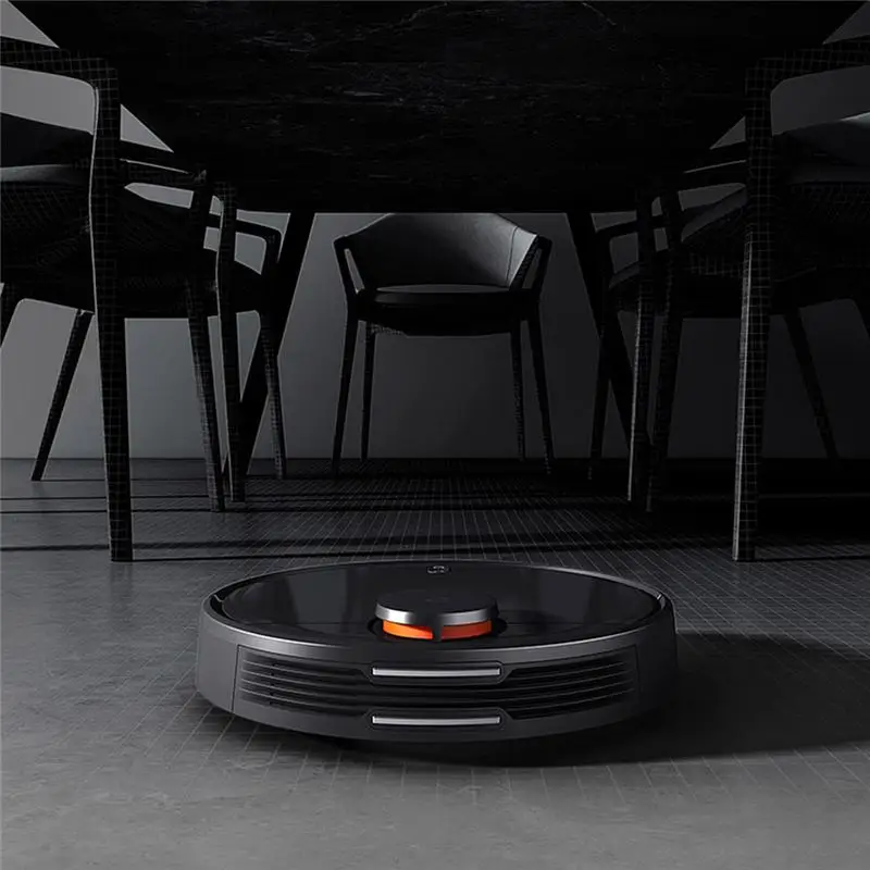 

[2019 New] Mijia Black 2 In 1 Robot Vacuum Cleaner Vacuum Mop 2100pa Wifi LDS Laser Navigation Smart Planned Clean with Mi APP