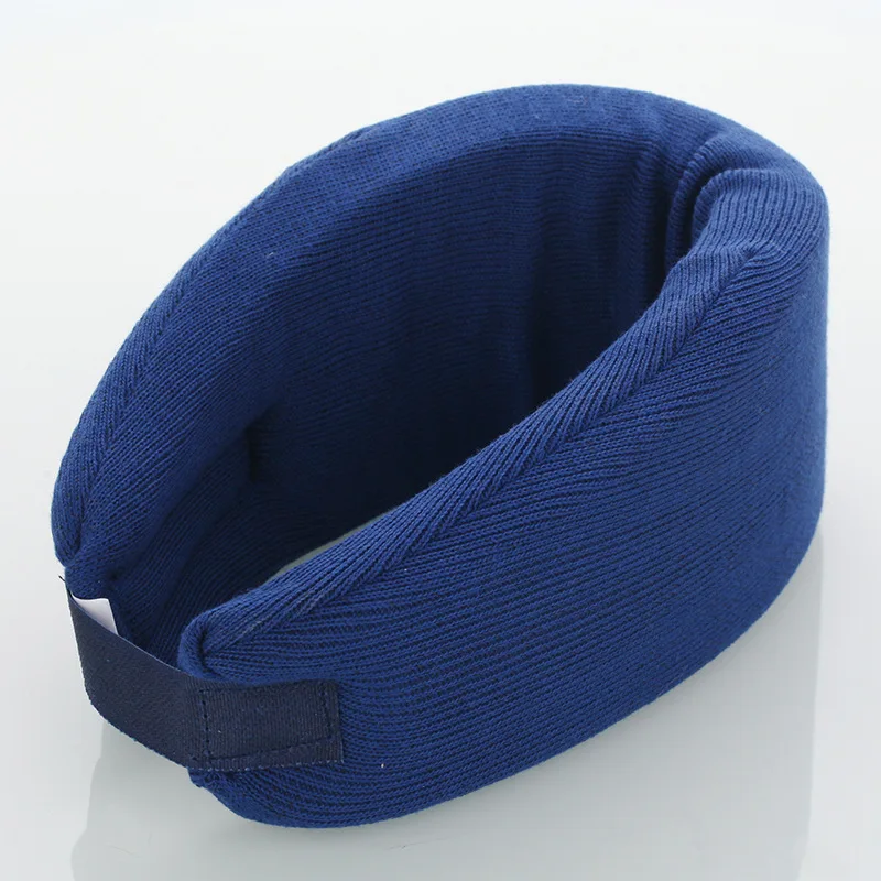 Navy blue Регулируемый инструмент для здоровья унисекс мягкий пенопластовый шейный воротник, на шею Скоба поддержка облегчение боли в плече темно-синий хаки - Цвет: Navy blue