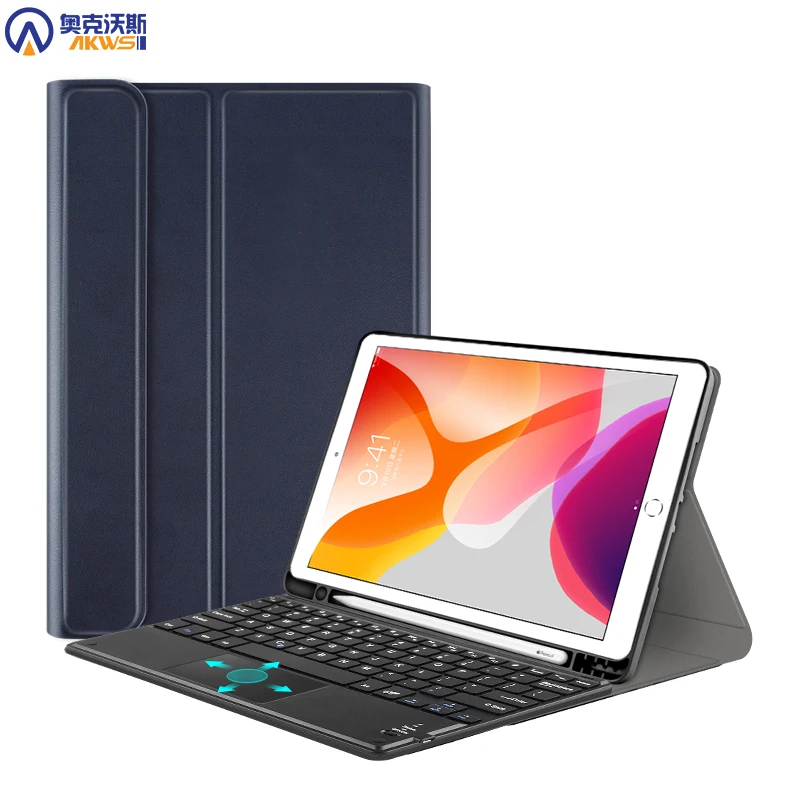 Чехол для Ipad 10 2 2019 2020 чехол с держателем карандашей Apple 7 го 8 поколения