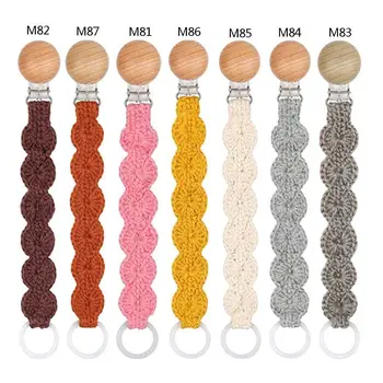 

Pacifier Clip Chain Baby Dummy Clip Pacifier Holder Clasps Nipple Soother Chain
