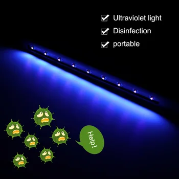

Disinfection UV Lamp UV Sterilizer Light Home Ultraviolet Light UV Germicidal Lamp Mite Lights Ozone Sterilization Lights