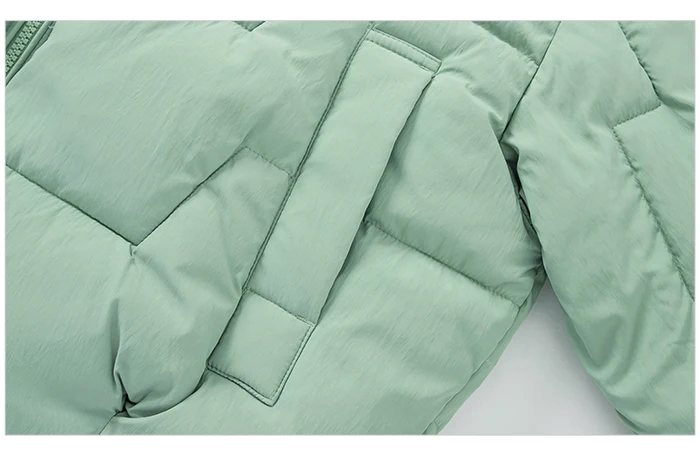 SEMIR, хлопковое Женское пальто,, зима, новинка, ins, тренд, Короткий воротник, хлопок, плотное пальто, большие размеры, тонкая хлопковая куртка для девочек