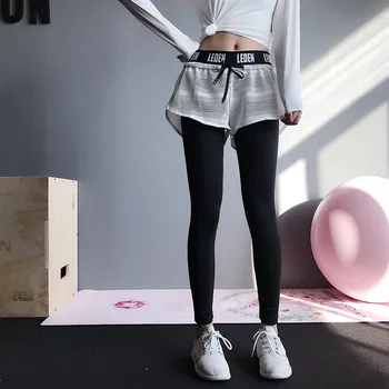 

The new lady pants for women are slim and hip-lifting s pants running elastic fast-drying breathable fitness pants leggings