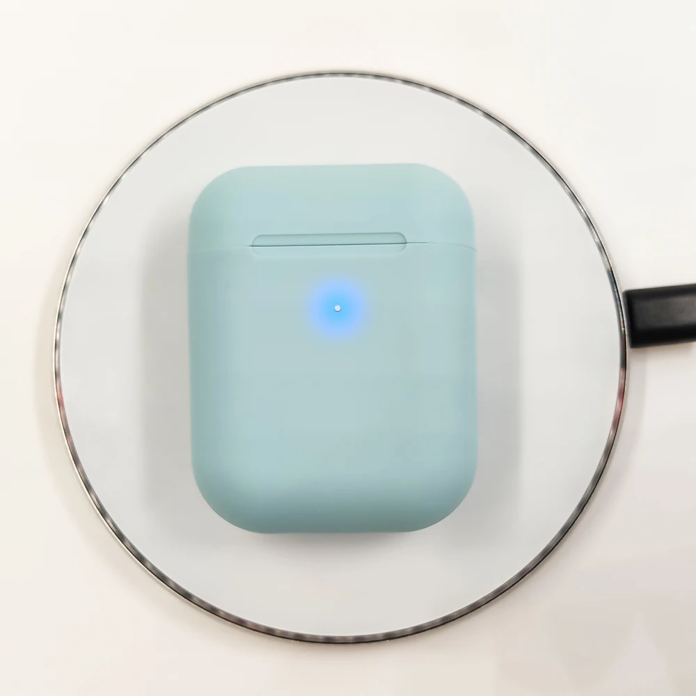i200B blue I200 TWS Bluetooth 5,0 наушники Беспроводная зарядка ушной затычки всплывающие гарнитуры относительно i20 i30 i60 i80 i90 чип сенсор лучше - Цвет: i200B blue