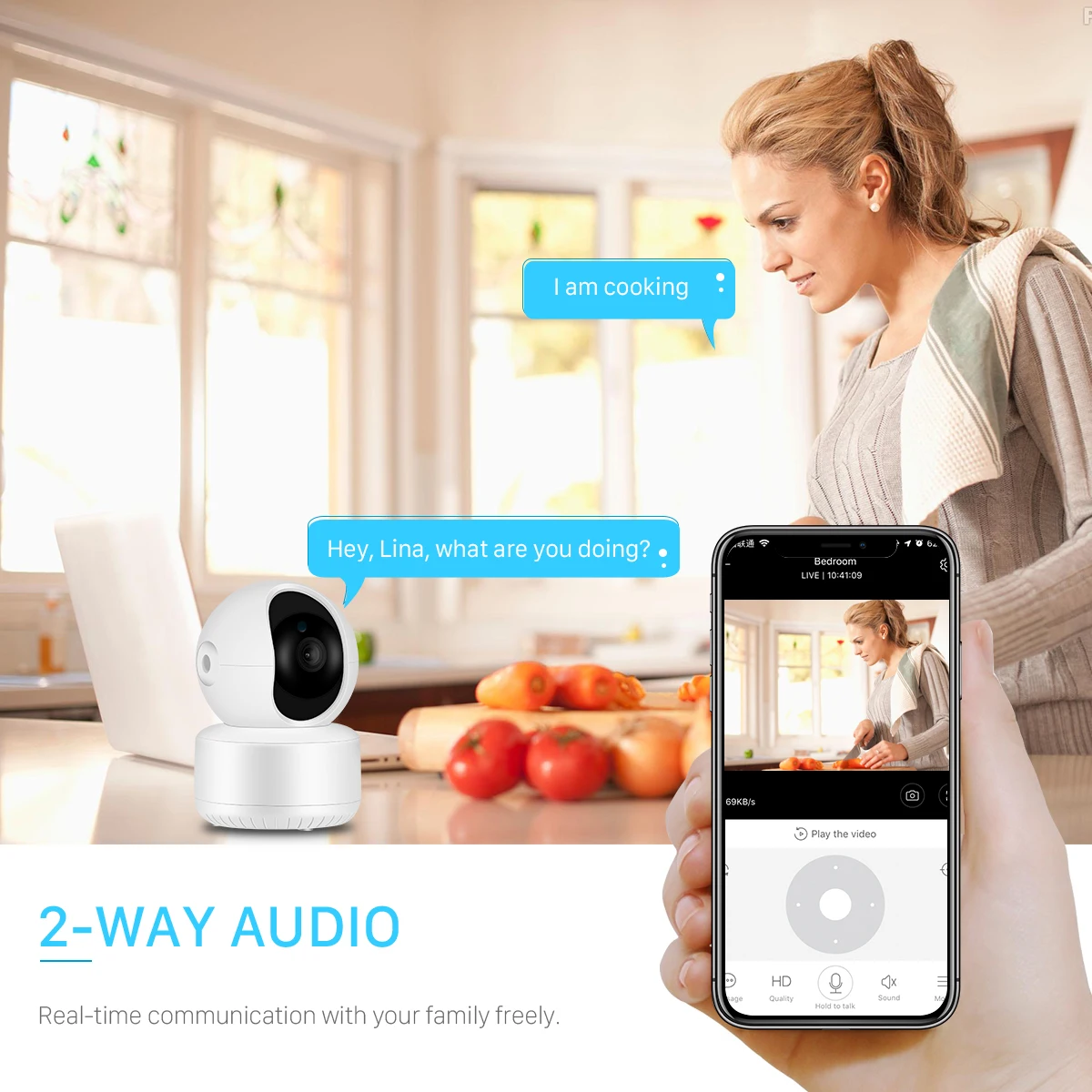 Besder 1080P Wifi IP камера облачная P2P Аудио CCTV камера беспроводная ночного видения сигнализация 2MP мини камера безопасности Детский монитор ICSee