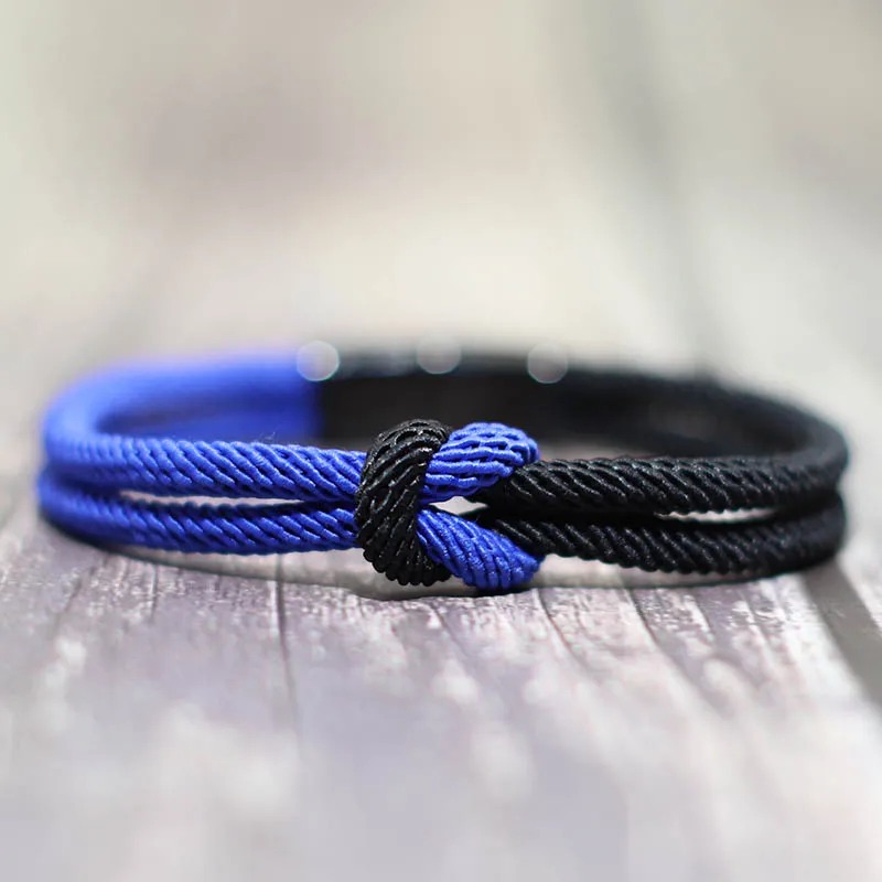 Mode Männer Armband 100% Edelstahl Braclet Homme 4mm Rot Seil Überleben Braslet Doppel Schicht Yoga Brazalete Geschenk Für ihn – Detail 14