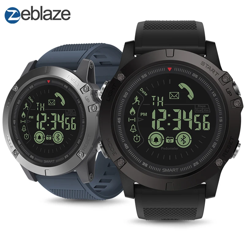 

Zeblaze VIBE 3 BT4.0 Smartwatch Luminous Dial 33-month Standby Time Message Reminder Health Tracker Smart Watch For IOS Android