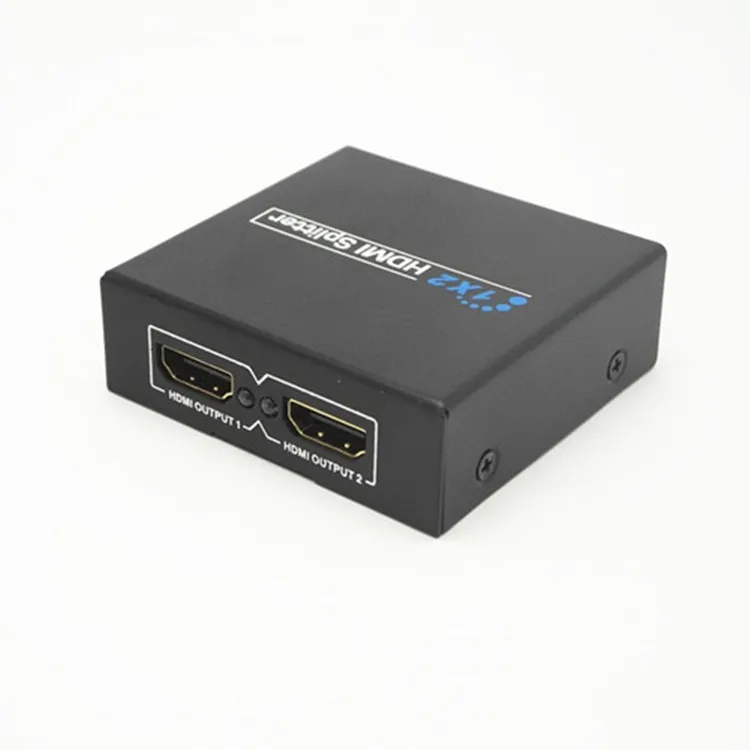 1x2 HDMI переключатель 1x2 HDMI разделитель Порт Автоматический коммутатор Поддержка 3D Full HD1080P для ПК HDTV DVD HDPS3